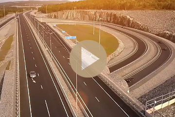 Видеостудия Премьера. Автодорога Р21 Кола