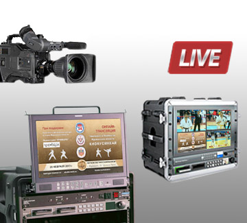 Видеостудия Премьера. Интернет-видеотрансляция. Online трансляция, LIVE streaming youtube